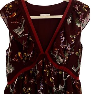 NWOT Max Studio tiered maxi dress size 12